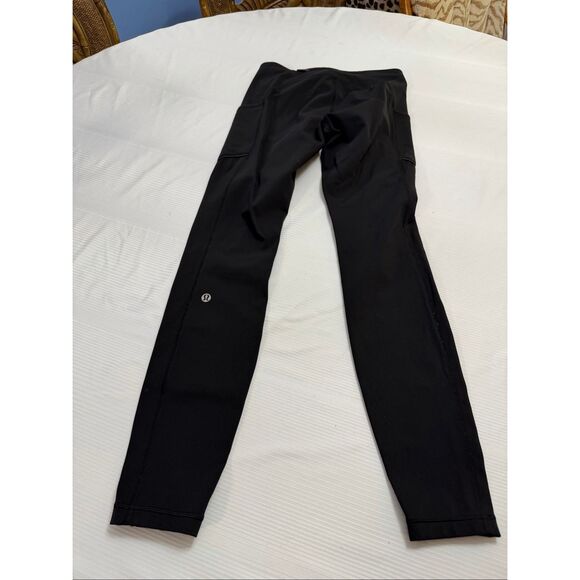 Lululemon Speed Up Tight 28" Full On Luxtreme Black Leggings Size 6 - Picture 7 of 10